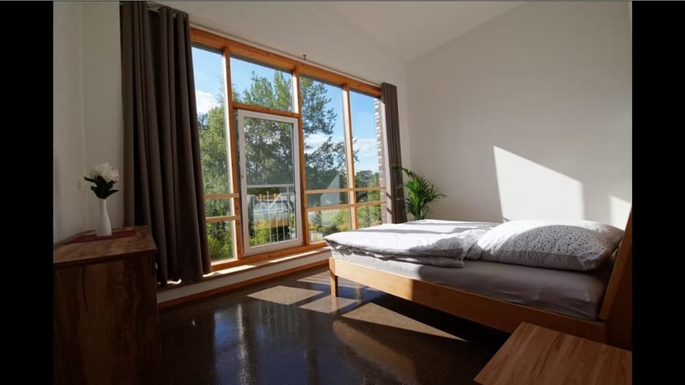 schlafzimmer, doppelbett